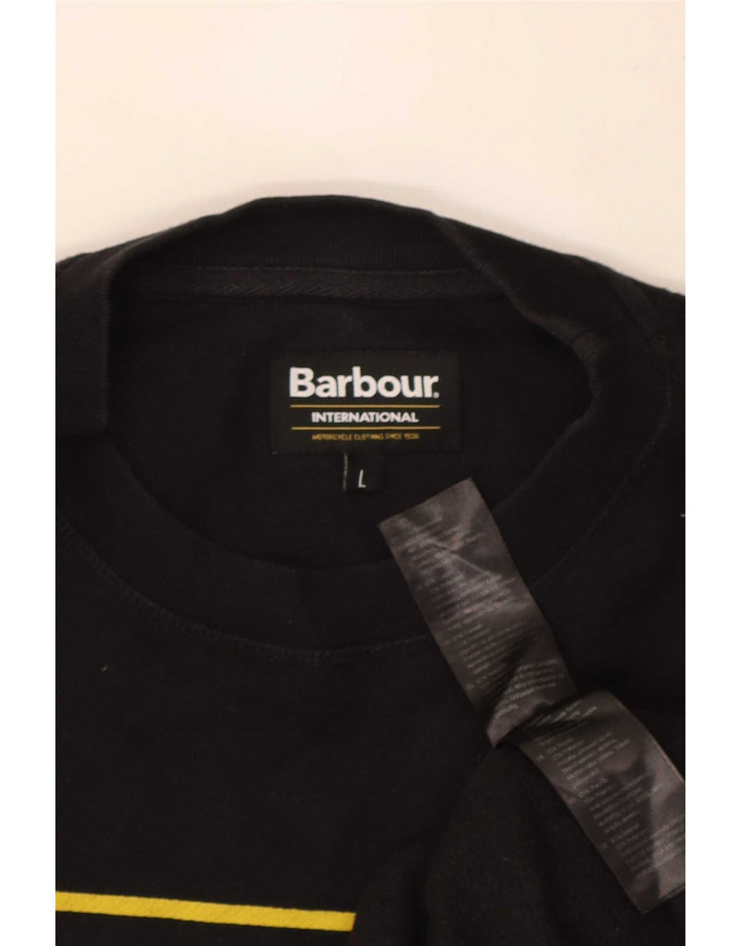 Barbour muška trenirka s grafičkim motivima, veliki crni pamuk