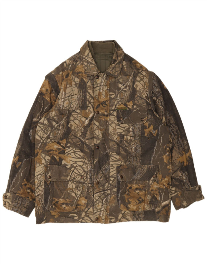 Univers muška pomoćna jakna IT 50 Large Green Camouflage