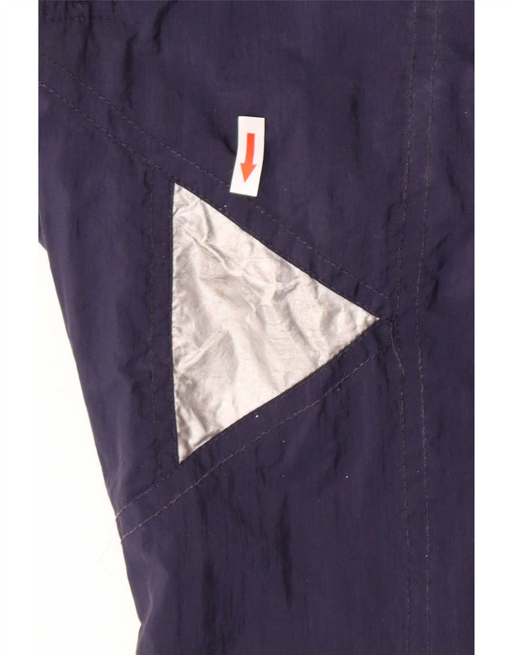 Vintage muški skijaški kombinezon IT 48 Medium tamnoplavi poliamid u blokovima boja