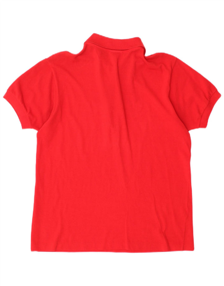 Lacoste ženska polo majica veličine 40 srednje crvene pamučne boje