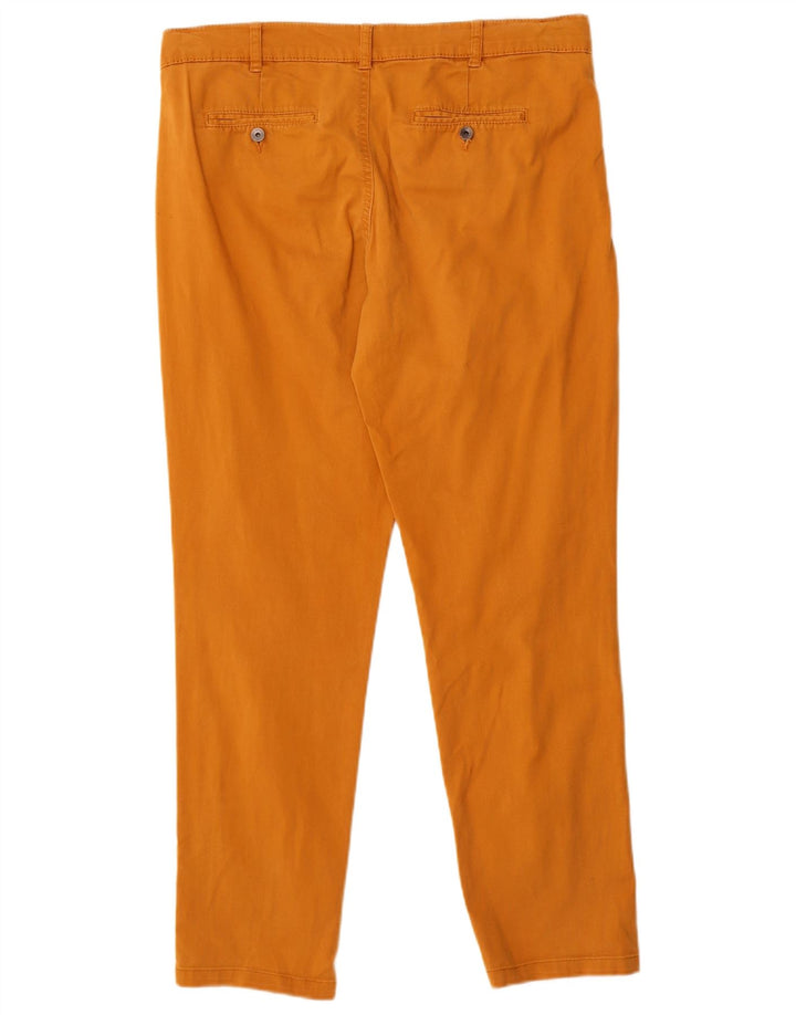 Benetton ženske chino hlače s štipaljkama W34 L29 narančasta