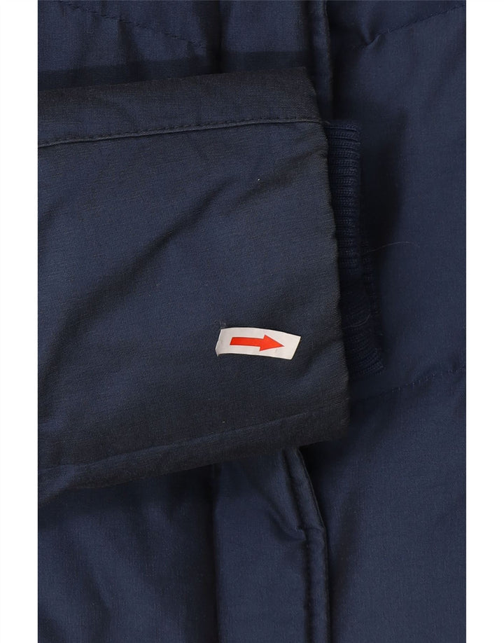 Woolrich ženska podstavljena jakna UK 16 Large tamnoplavi pamuk