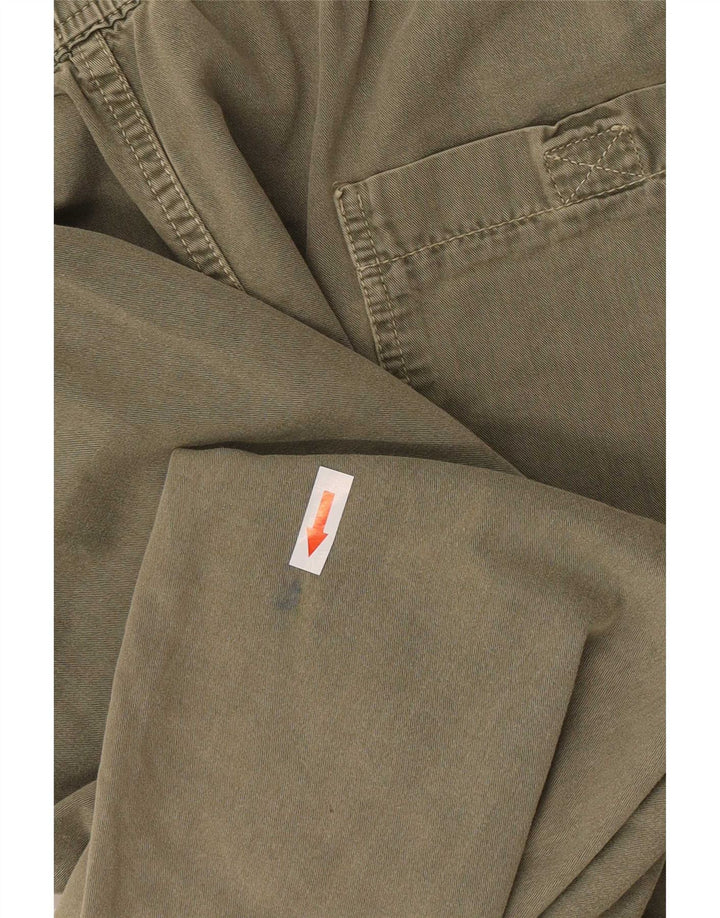 Carrera muške kratke hlače Regular Chino XL W38 kaki pamuk