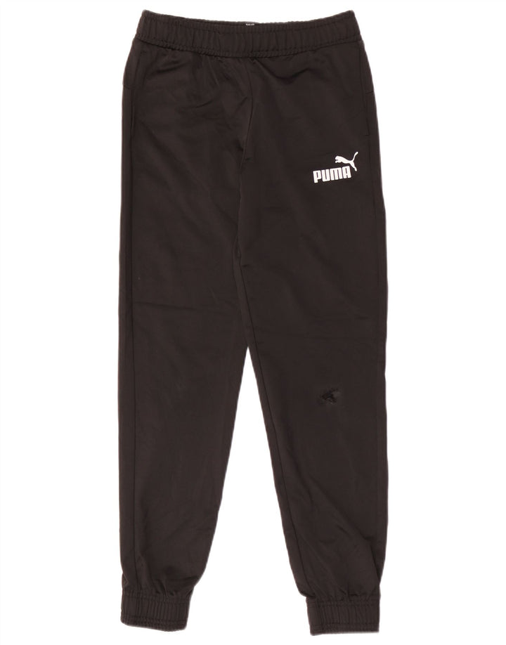 Puma Boys Trenirka Hlače Joggers 11-12 Years Black Poliester