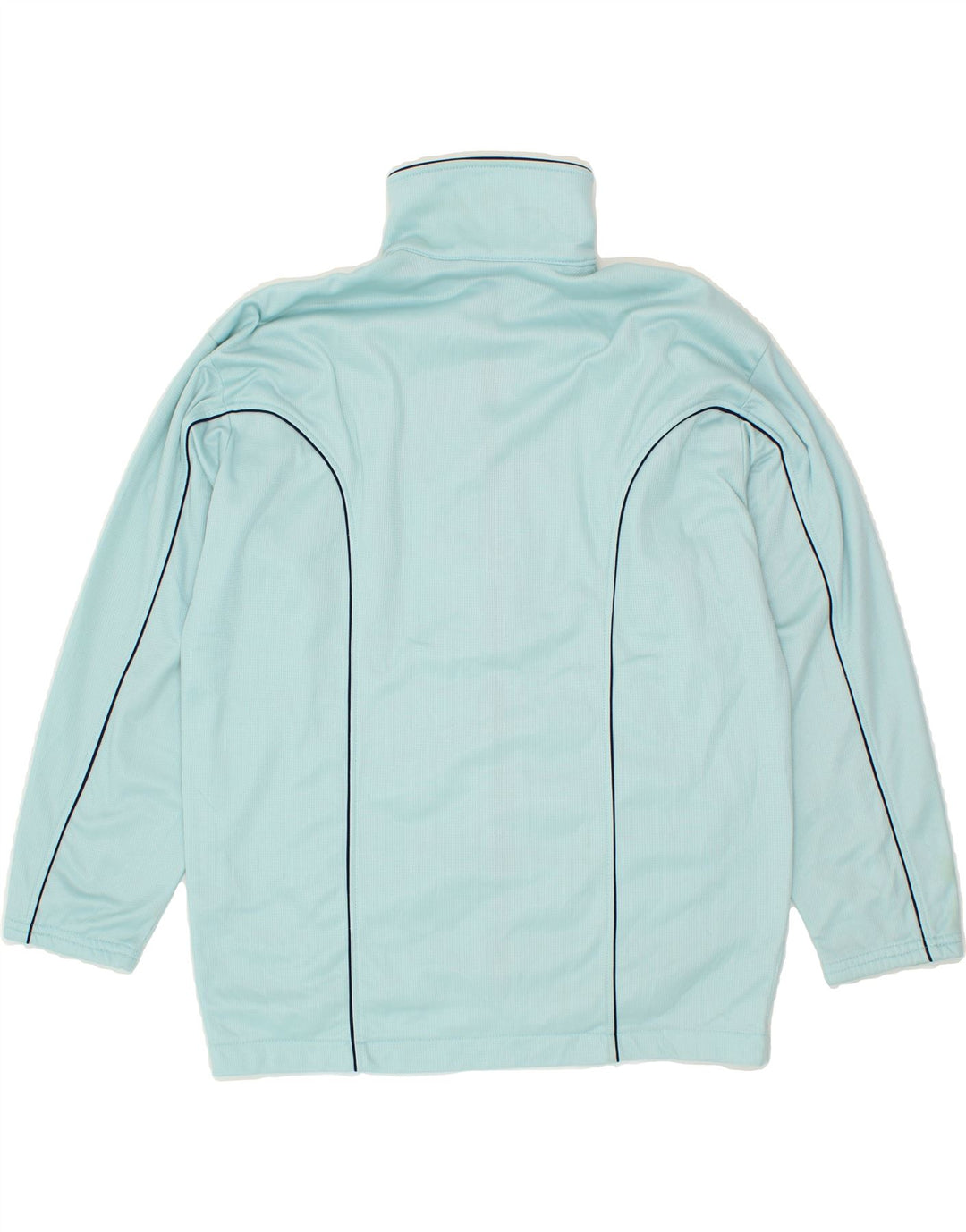 ASICS Boys Tracksuit Top Jacket 14-15 Years Blue Vintage Asics and Second-Hand Asics from Messina Hembry 