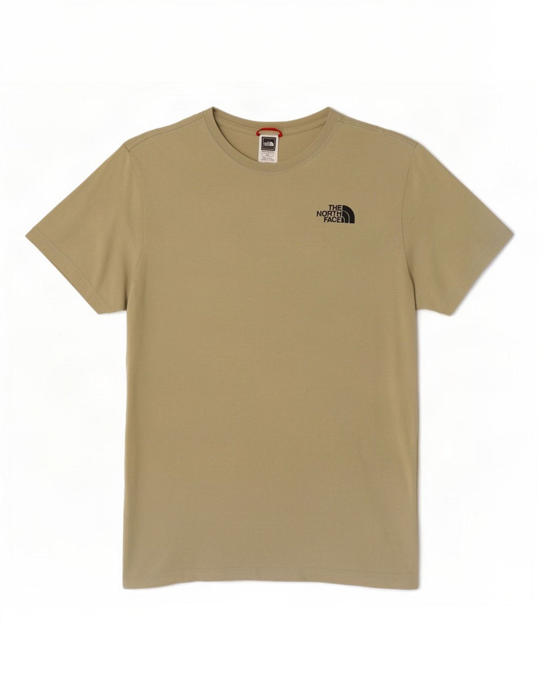The North Face muška majica s grafičkim motivima, srednji kaki pamuk
