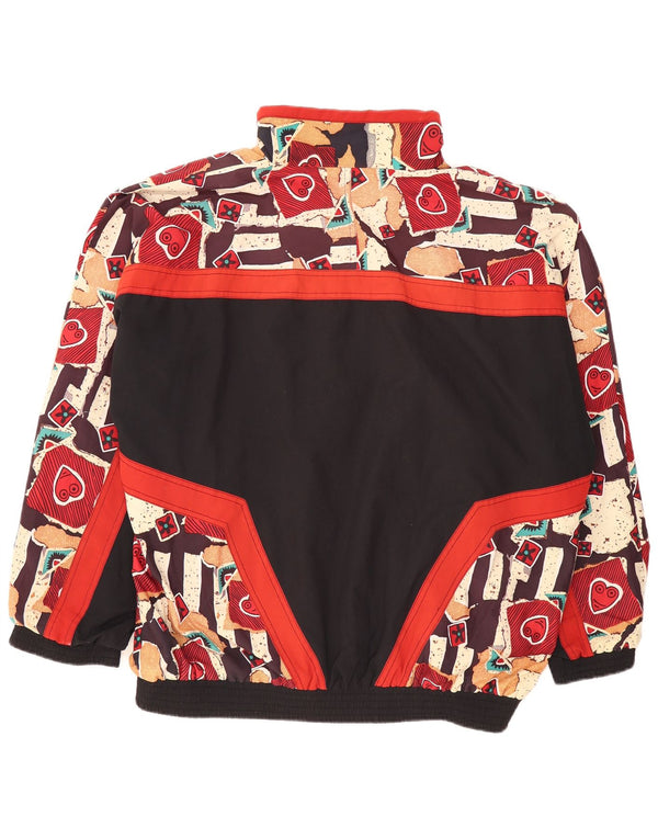 Gornja jakna muške trenirke Erima 2XL crni geometrijski poliester