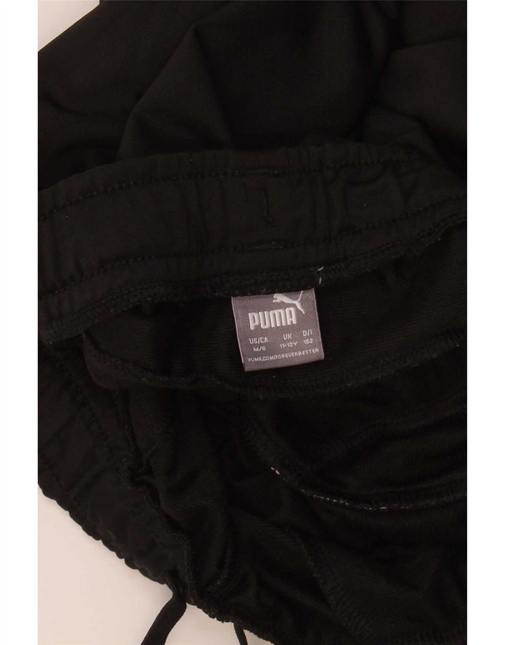 Puma hlače za trenirku za dječake 11-12 godina crne