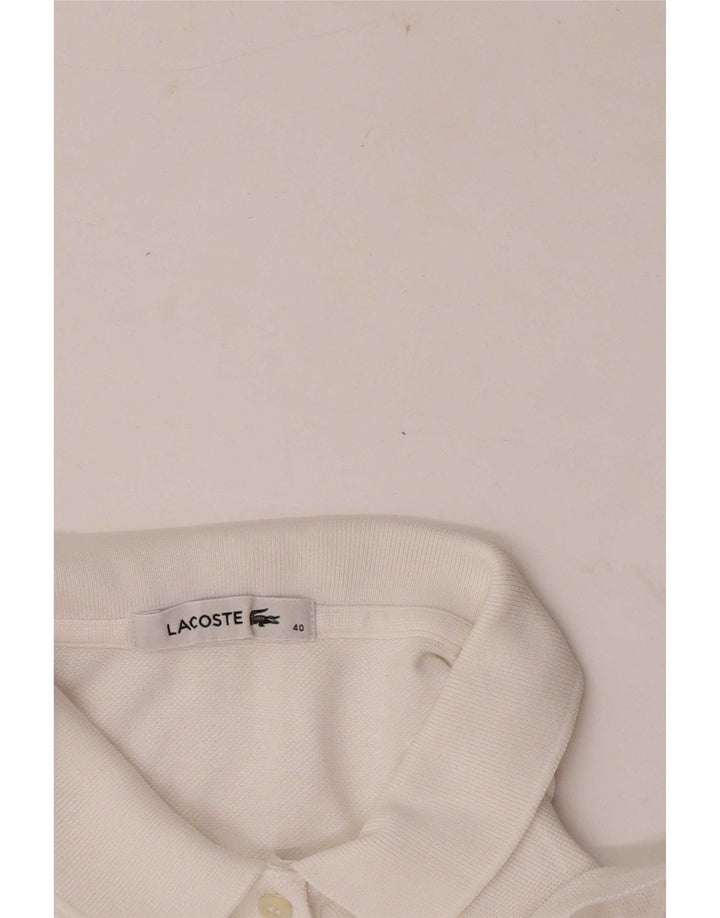 Lacoste ženska obična polo majica veličine 40 srednje bijele boje