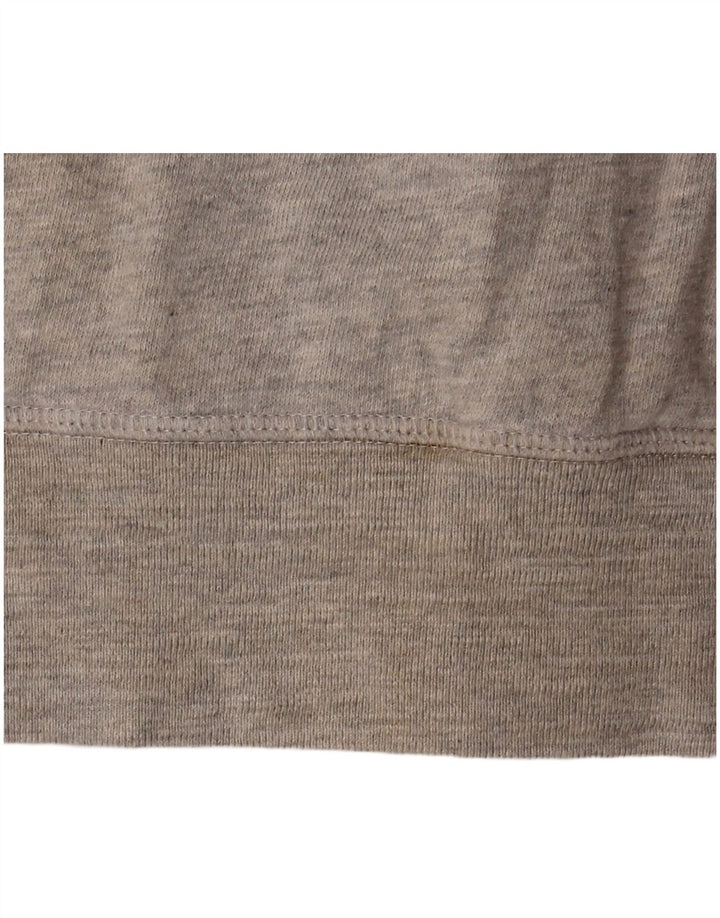 Marks & Spencer ženski pulover s kapuljačom s patentnim zatvaračem UK 10 Mali sivi pamuk