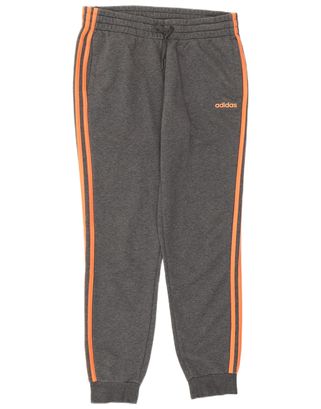 ADIDAS Ženska trenirka Hlače Joggers UK 12/14 Srednje sivi pamuk