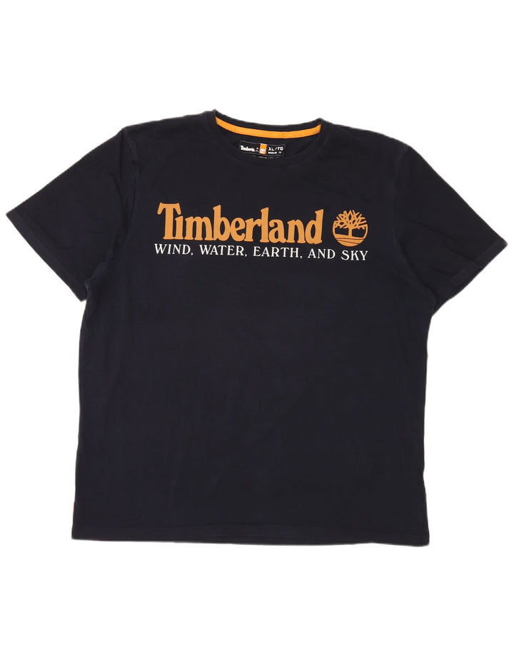 TIMBERLAND Muška majica kratkih rukava Regular Fit XL tamnoplava