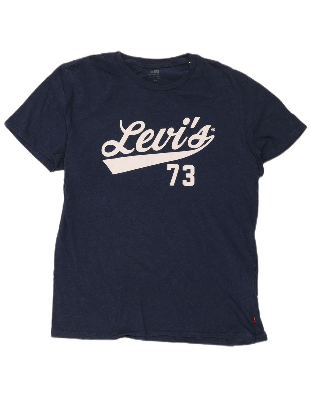 Levi's muška majica kratkih rukava s grafičkim motivima, veliki tamnoplavi pamuk