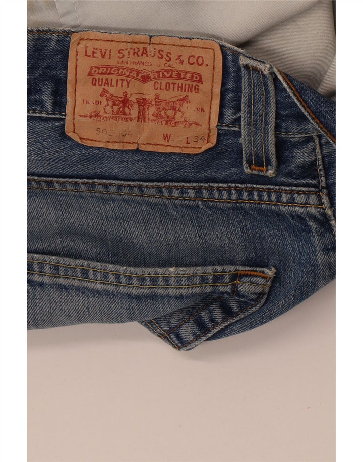 Levi's standardne ravne muške traperice W32 L34 plave