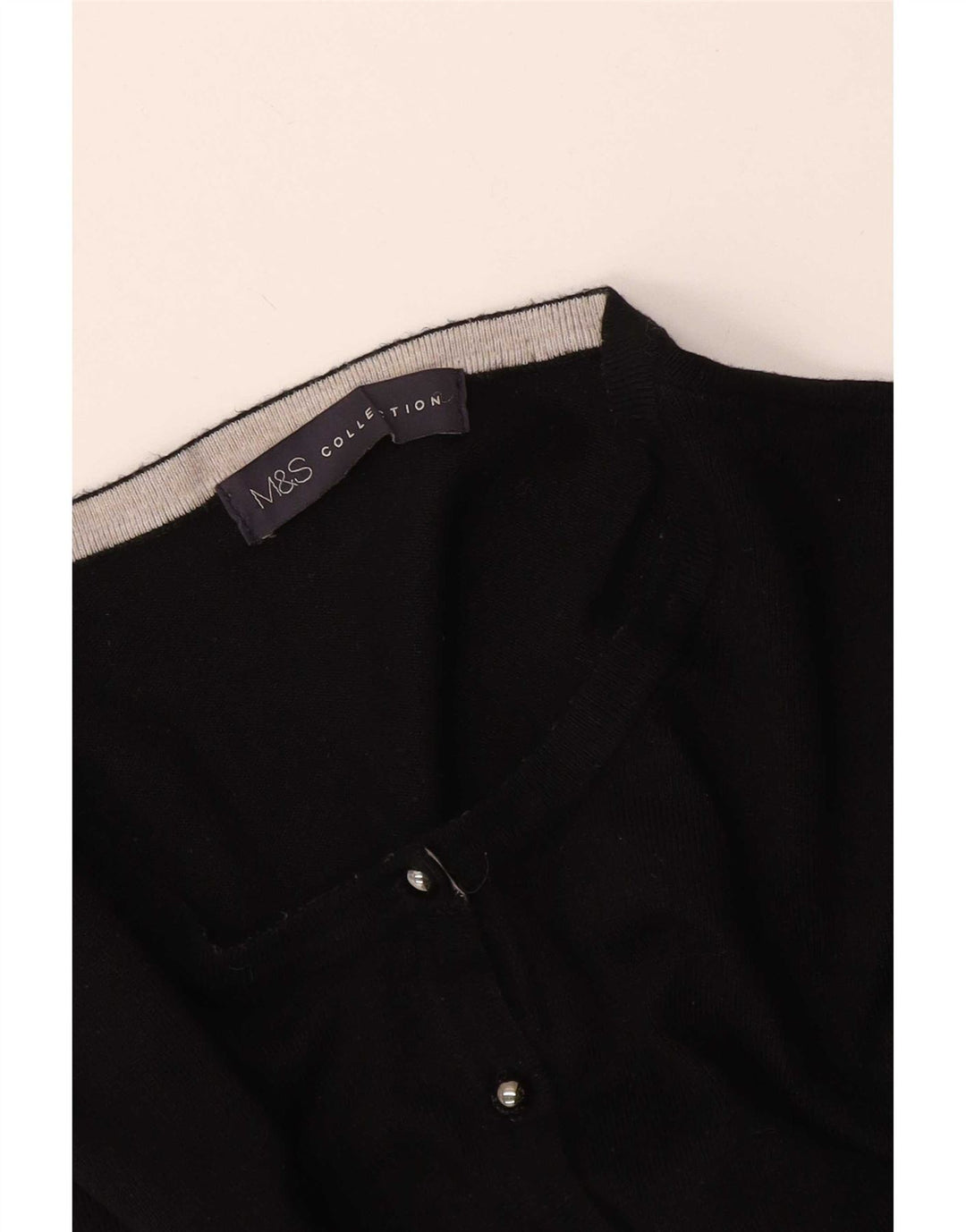 Marks & Spencer ženski kardigan pulover UK 10 Small Black