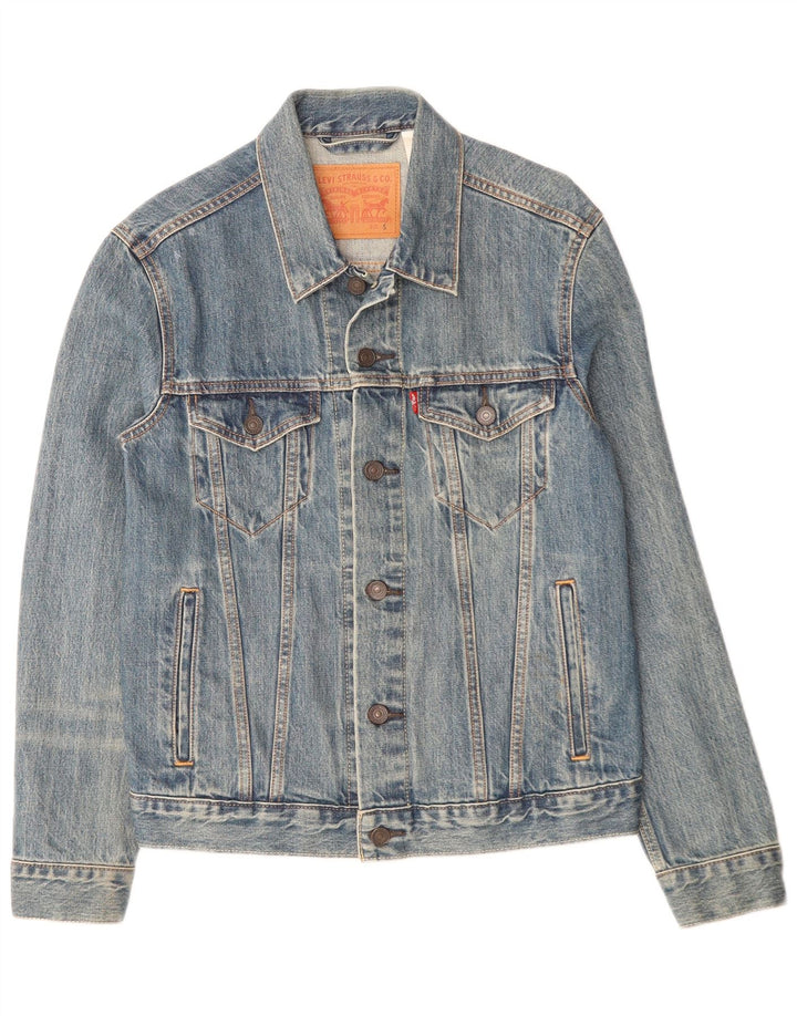 Levi's muška traper jakna UK 36 Small Blue Cotton