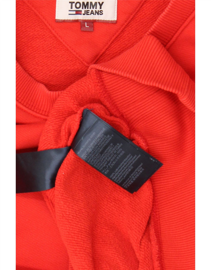Tommy Hilfiger muški džemperi veliki crveni pamuk