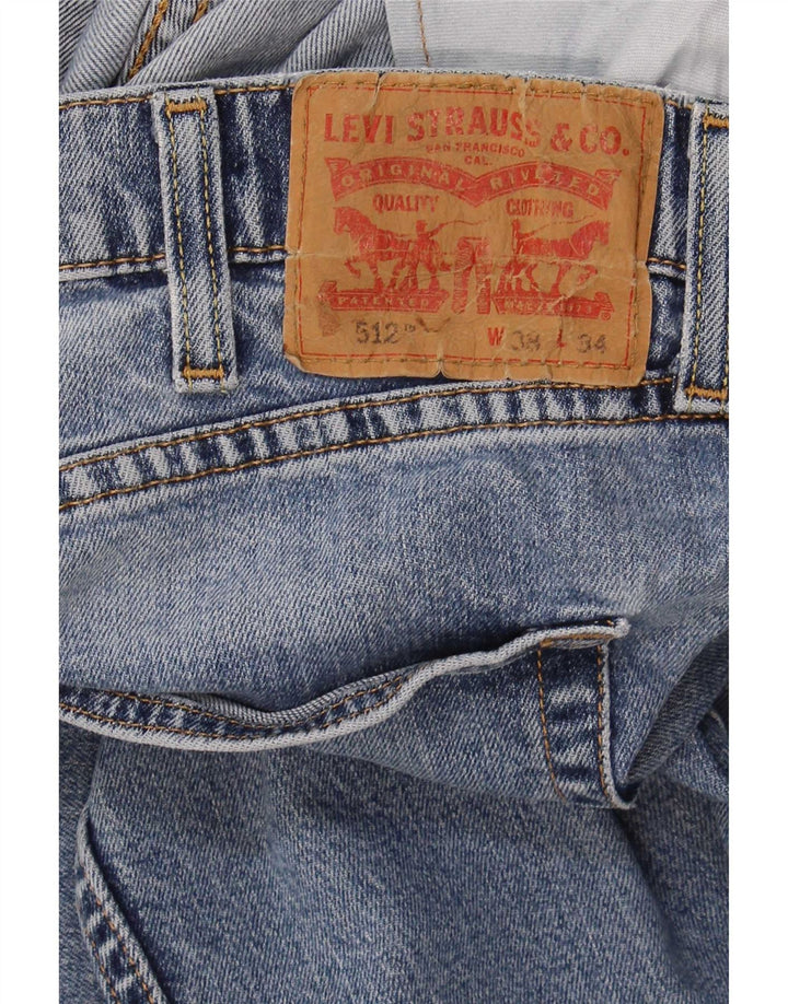 Levi's muške 512 uske sužene traperice W38 L34 plave