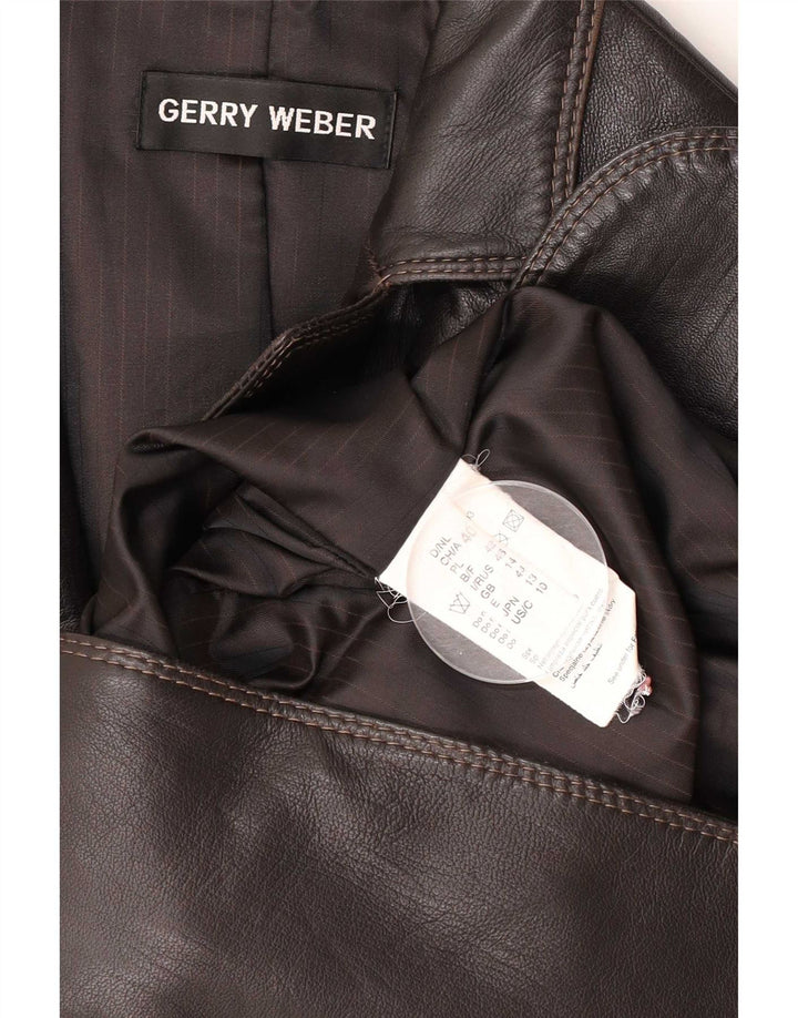 Ženska jakna sa 2 gumba Gerry Weber UK 14 Srednje smeđa