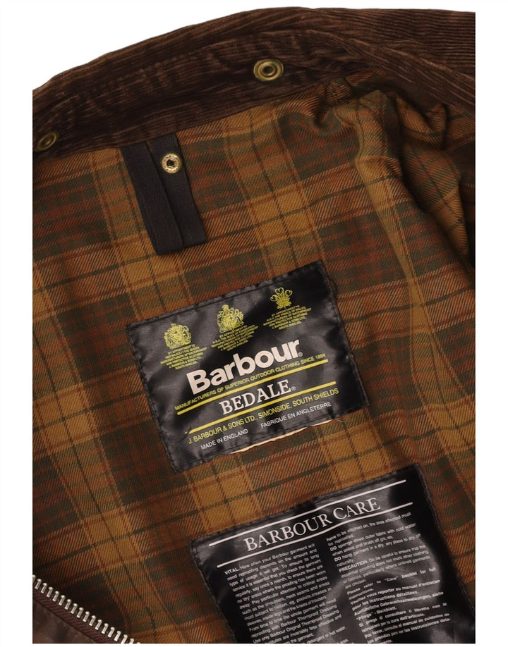 BARBOUR Muška jakna od voštanog pamuka Bedale UK 38 Srednje smeđa