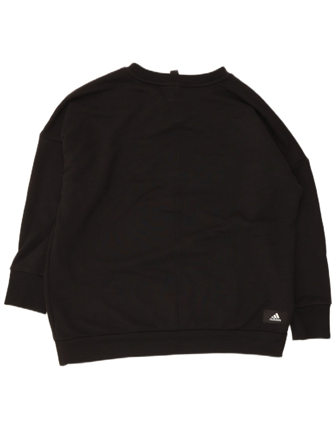 Adidas ženska majica s motivima prekomjerne majice UK 12/14 srednje crna