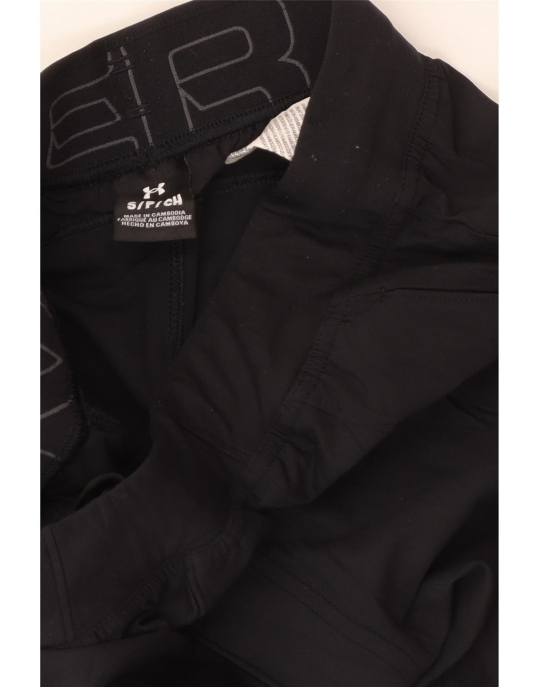 UNDER ARMOUR Ženske trenirke s grafičkim detaljima, male crne hlače