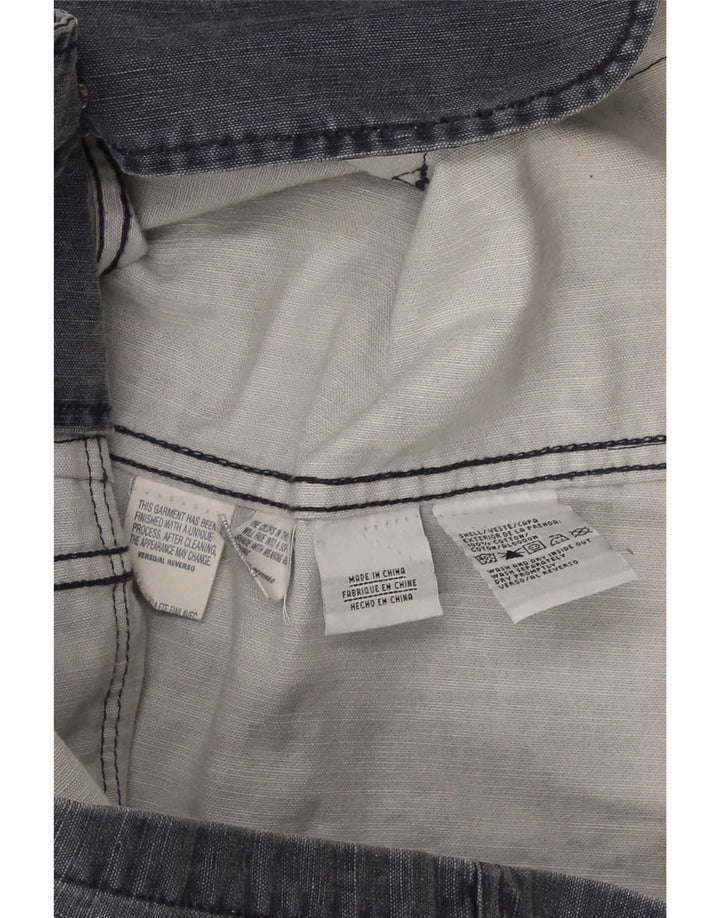 Tommy Hilfiger Ženska traper jakna s 3 gumba UK 12 srednje tamnoplava