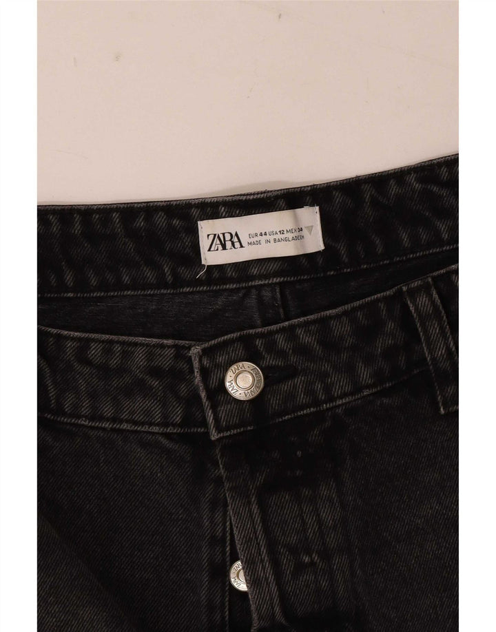 Zara ženske kratke traper kratke hlače EU 44 XL W34 crne