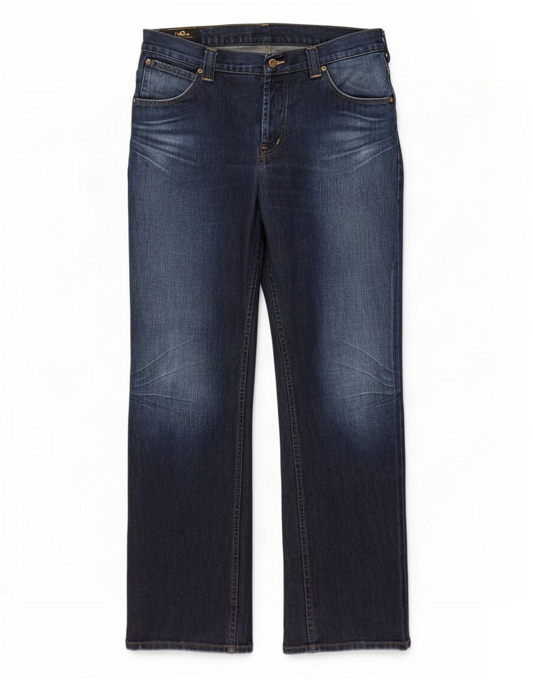 Lee Mens Roscoe Bootcut traperice W34 L34 Plavi pamuk