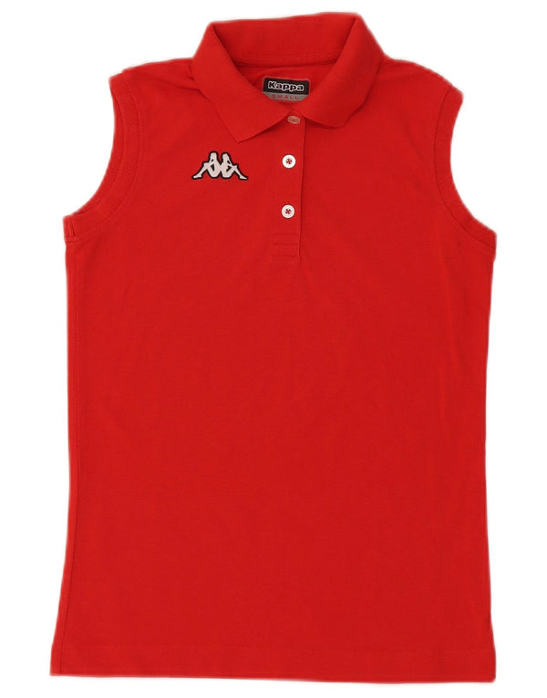 Kappa ženska polo majica bez rukava UK 10 mala crvena