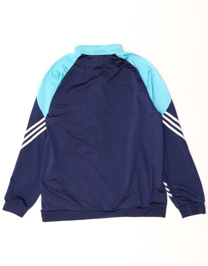 Adidas muška trenirka gornja jakna XL tamnoplavi poliester u boji