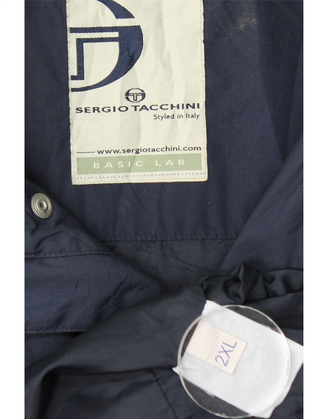 Sergio Tacchini muška pomoćna jakna UK 44 2XL tamnoplava