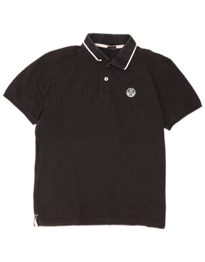 North Sails muška polo majica Mala crna pamučna