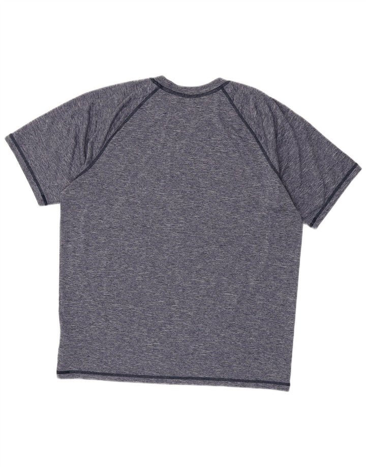Nike Dri Fit majica kratkih rukava Veliki tamnoplavi pjegavi poliester