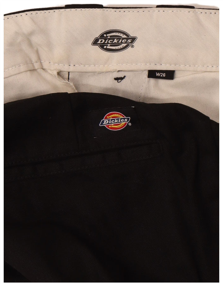 Dickies ženske ravne chino hlače W26 L29 crne