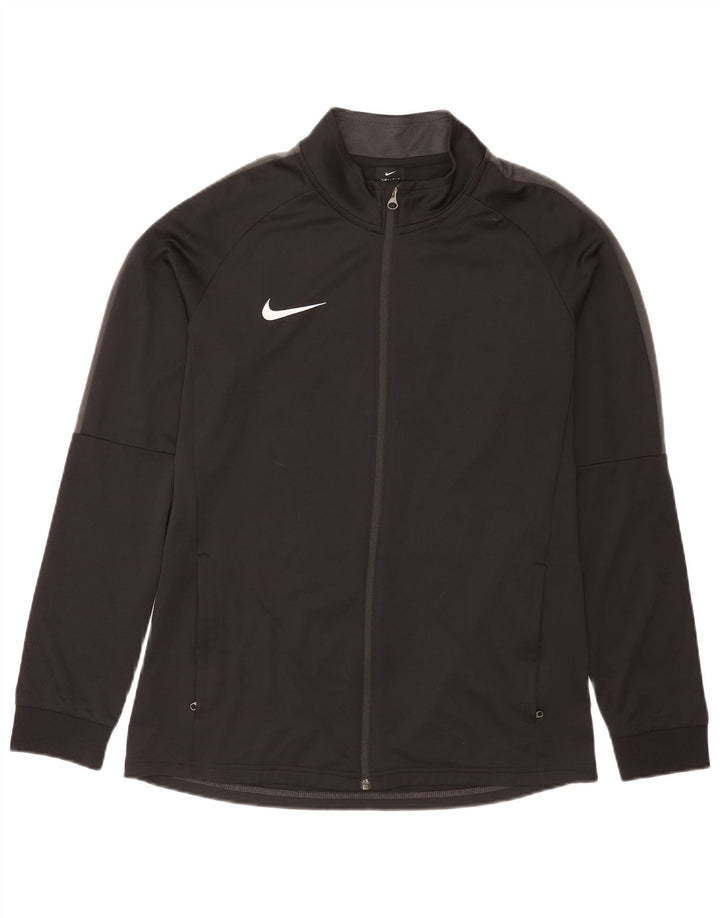 Nike muška trenirka gornja jakna velika crna sportska poliester