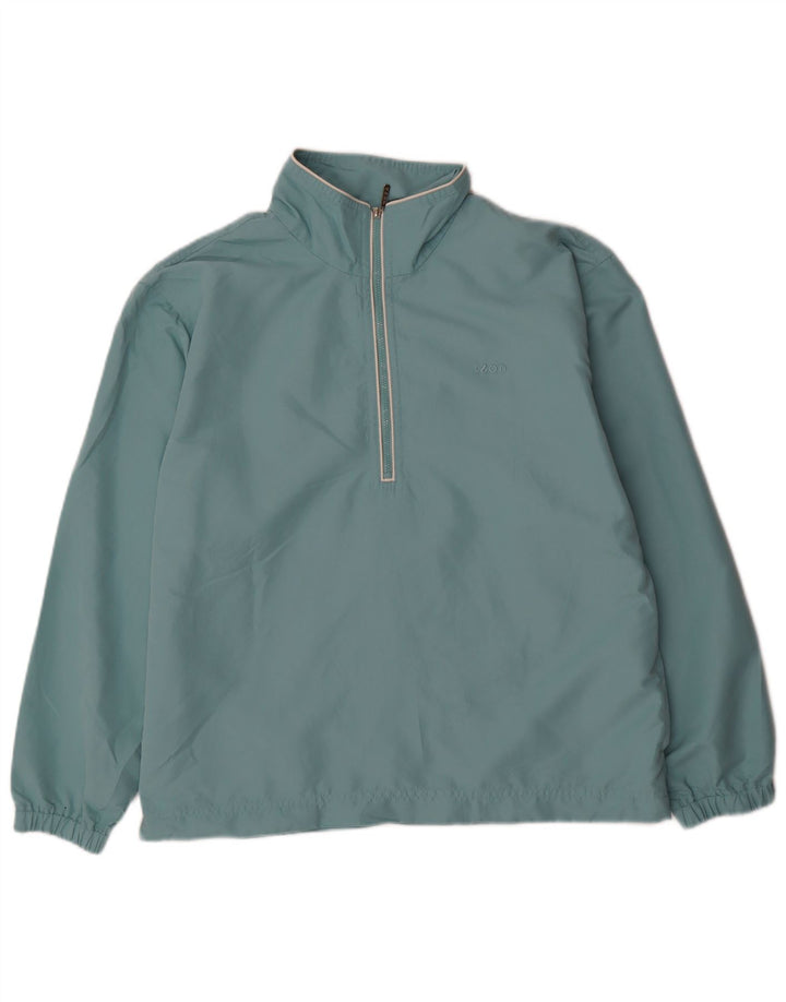 IZOD Muška pulover trenirka s patentnim izrezom Srednji plavi poliester