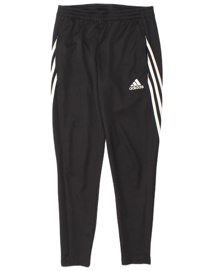 Adidas muške trenirke male crne poliesterske hlače