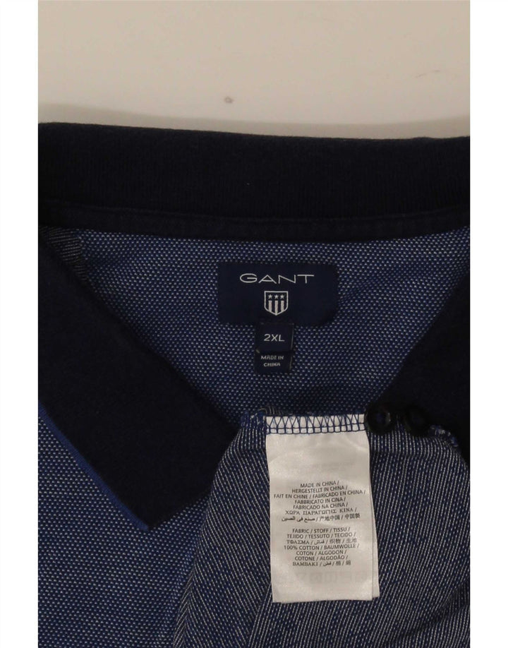 Gant muška polo majica 2XL tamnoplavi pamuk