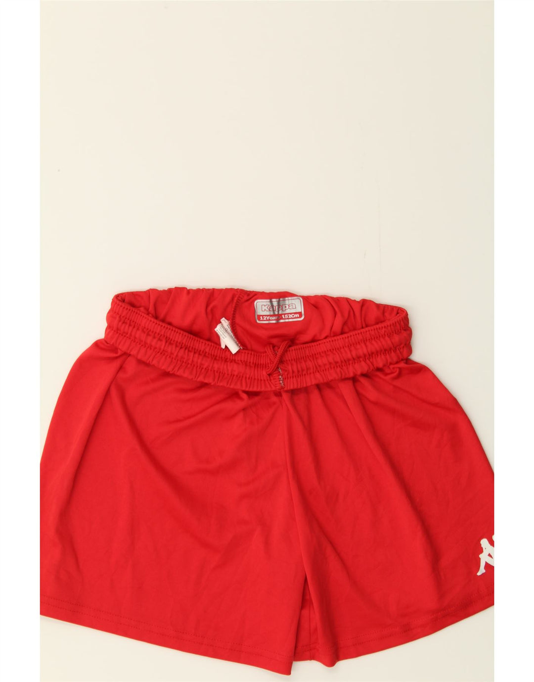 KAPPA Boys Sport Shorts 11-12 Years  Red Polyester Vintage Kappa and Second-Hand Kappa from Messina Hembry 