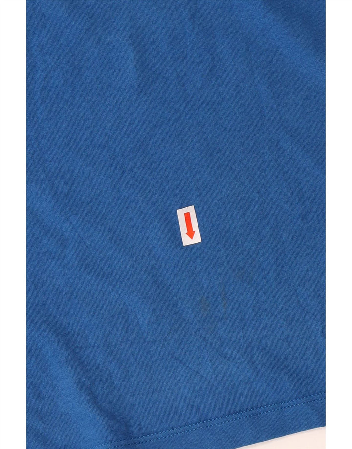 Jack Wolfskin Ženska majica kratkih rukava s grafičkim motivima UK 22/24 2XL Plavi pamuk