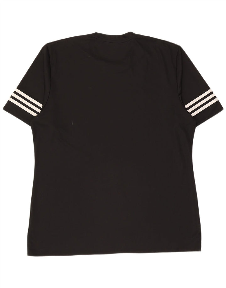 Adidas muška majica kratkih rukava Climalite XL crni poliester
