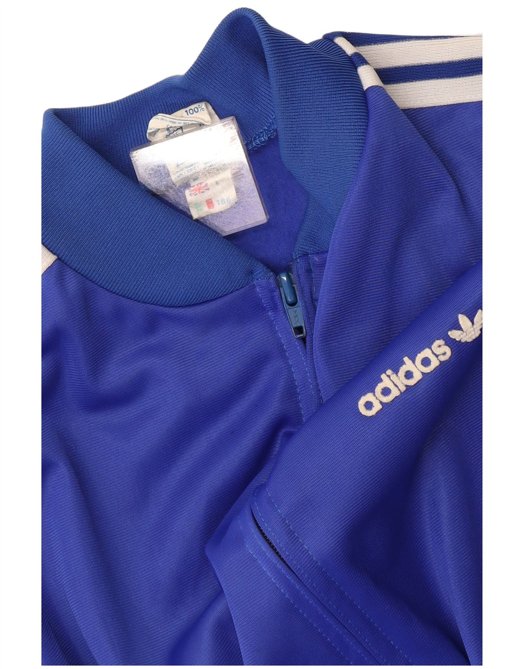Adidas muška trenirka velika jakna od plavog poliestera