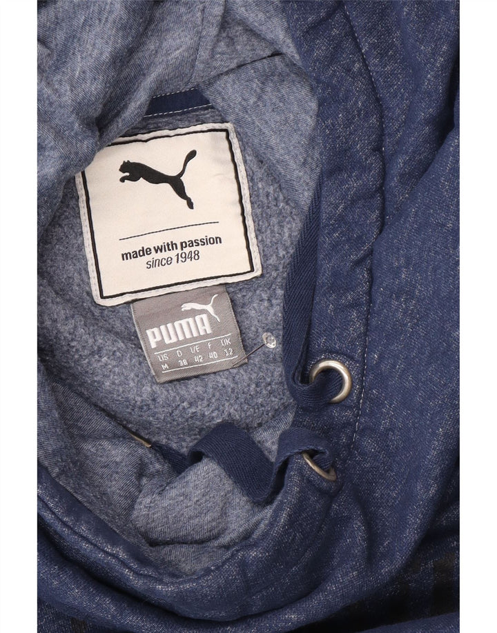 PUMA Ženska velika majica s kapuljačom UK 12 srednje mornarsko plave boje