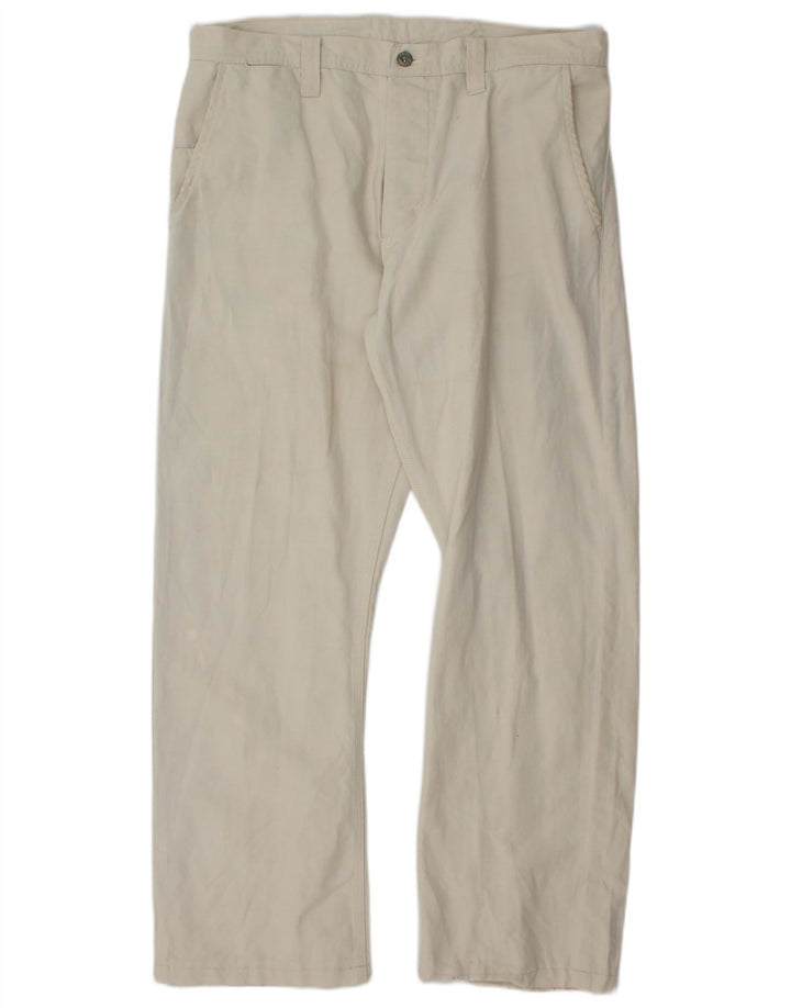 LEE muške ravne chino hlače W36 L30 Off White