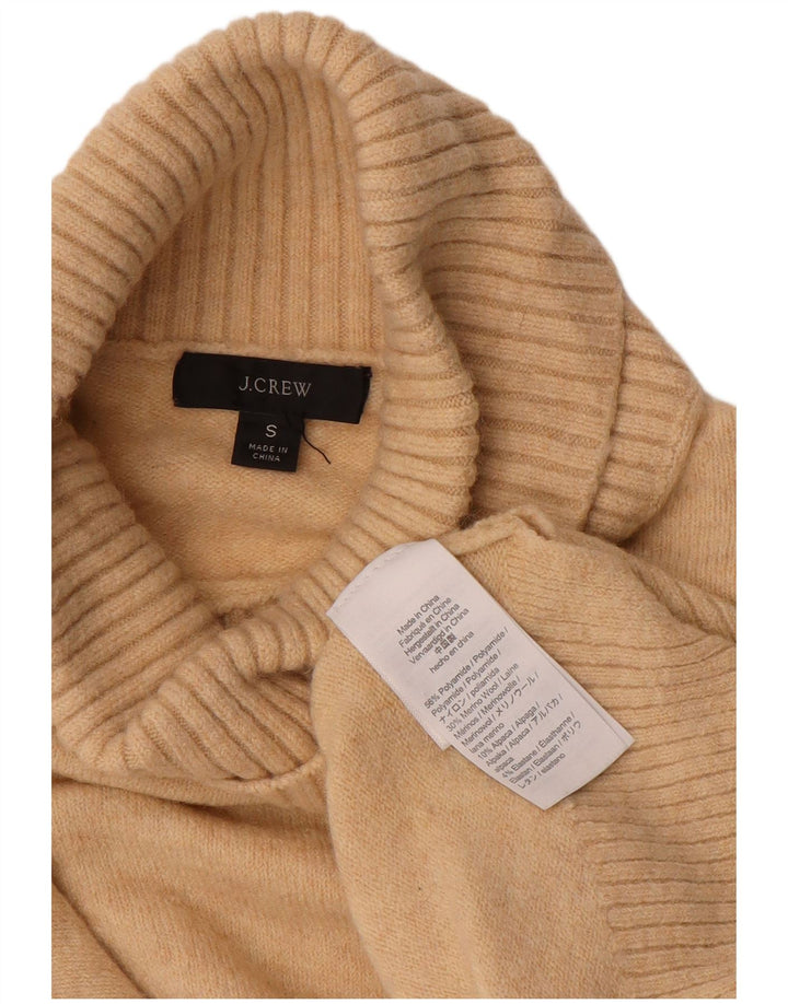 J. CREW Ženski pulover s velikim ovratnikom UK 10 Small Beige