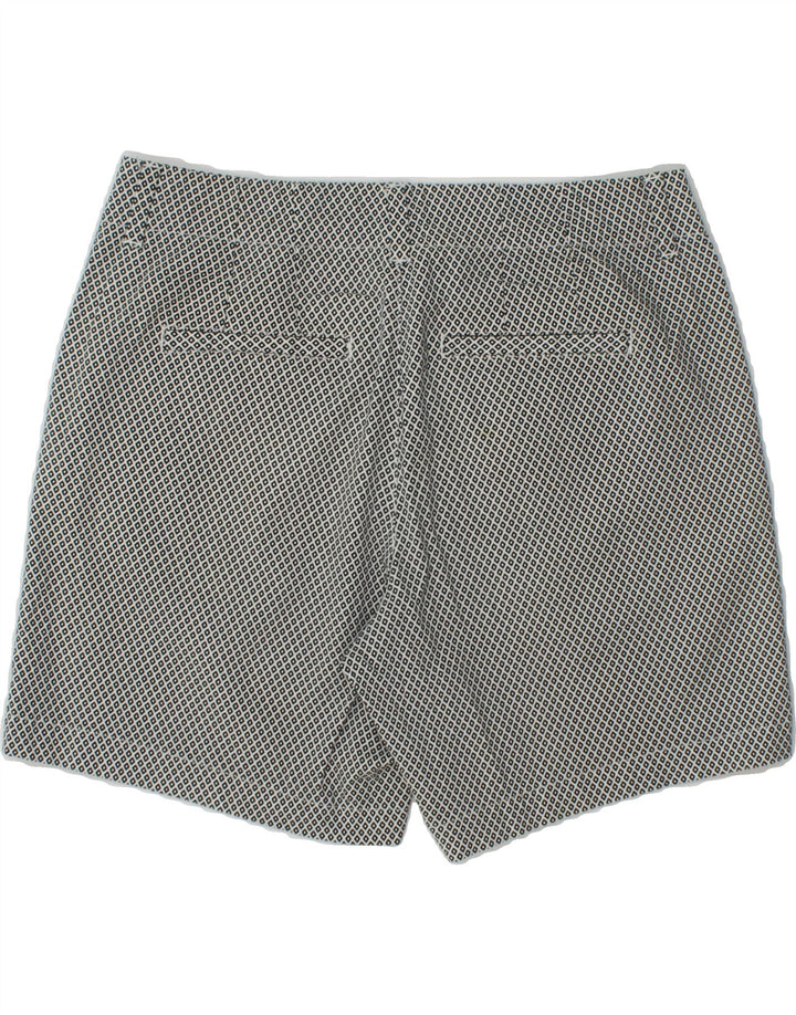LEE Womens Mid Rise Casual Shorts US 6 Medium W28 Black Argyle/Diamond Vintage Lee and Second-Hand Lee from Messina Hembry 