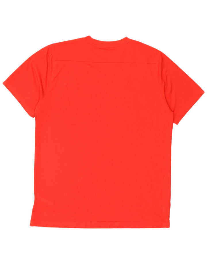 Nike Dri Fit T-Shirt Top XL crveni poliester
