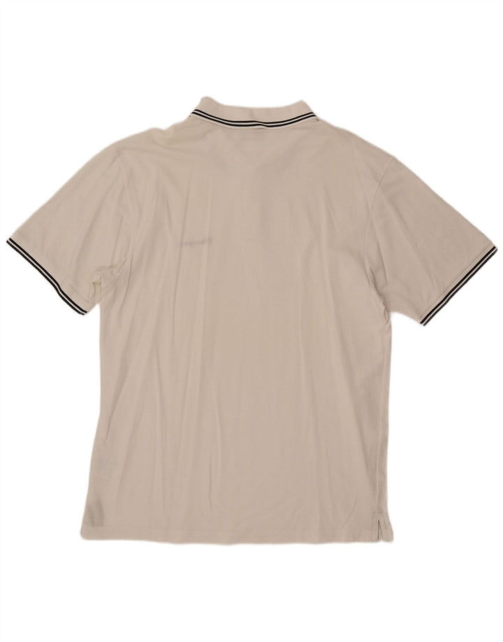 CHAMPION muška polo majica 2XL bijeli pamuk