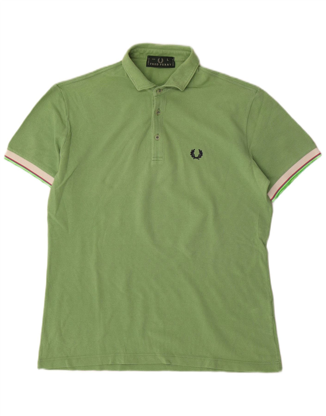 Fred Perry muška polo majica velika zelena pamuk